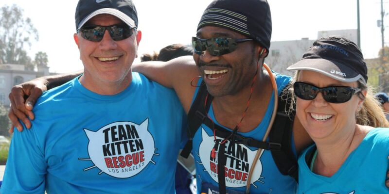 Kitten Rescue At The 2017 LA Marathon