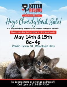 Kitten Rescue Yard Sale 2022